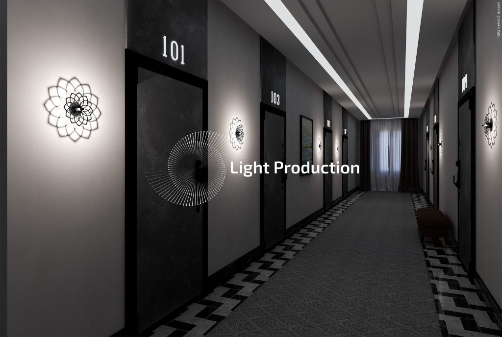 תאורה לבית מלון